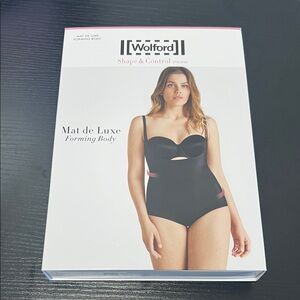 Wolford Black Mat de Luxe Forming Body